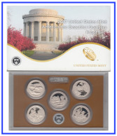 Estados Unidos USA 2017 Monedas 5 Coins 1/4 $ Set Proof - Sammlungen