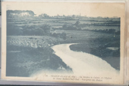 55. Tharon-Plage (L.-Inf.) - La Rivière Le Calais Et L'église De Saint-Michel Chef-Chef - Vue Prise Des Dunes - Tharon-Plage