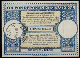 BELGIQUE BELGIE BELGIUM  Lo16n  8 FRANCS BELGES International Reply Coupon Reponse Antwortschein IAS IRC  AARSCHOT 1956 - Cupón-respuesta Internacionales