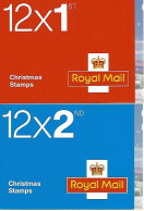 GREAT BRITAIN, FOLDED BOOKLET, 2007, LX 33/34, Christmas - Booklets