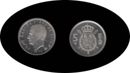 España Juan Carlos 5 Pesetas JC 1975 *(19-77) - [ 4] 1975-… : Juan Carlos I