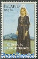 Iceland 1965 National Costume 1v, Mint NH, Various - Costumes - Ungebraucht
