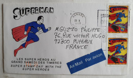 Lettre Courrier Canada Superman Johnny Canuk 1 - Tarjetas Postales