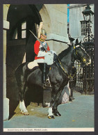 110956/ WESTMINSTER, Whitehall, Mounted Sentry Of The Life Guards - London Suburbs