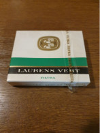 Ancien Paquet De Cigarettes Pour Collection Laurens Vert Filtra Intact Sous  Cellophane - Altri & Non Classificati