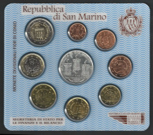 Monedas Euros San Marino Cartera 2005 + 5€ (plata) - Altri & Non Classificati