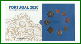 Portugal 2020 Cartera Oficial Monedas € Euro Set - Altri & Non Classificati