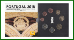 Portugal 2018 Cartera Oficial Monedas € Euro Set Patrimonio - Altri & Non Classificati