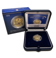 Italia 2018 Cartera Oficial Estuche Moneda 2€ Conmemorativos Proof 70 Aniv. Co - Altri & Non Classificati