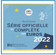 Francia France 2022 Cartera Oficial Monedas € Euros Set - Altri & Non Classificati