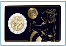 Francia France 2019 Cartera Oficial Coin Card 2 € Euros Conm. 2 Asterix - Altri & Non Classificati