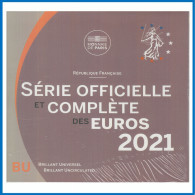 Francia France 2021 Cartera Oficial Monedas € Euros Set - Altri & Non Classificati