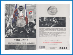 Francia France 2018 Cartera Oficial Coin Card 10 € Euros Plata - Altri & Non Classificati