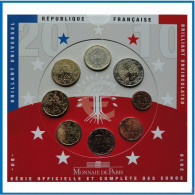 Francia France 2010 Cartera Oficial Monedas € Euros Set Coin - Altri & Non Classificati