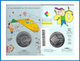 Francia France 2006 Coin Card   1/4 € Euro X Aviversario  TGV Tren - Altri & Non Classificati