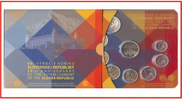 Eslovaquia 2023 Cartera Of Monedas € Euro Set 30 Av. República - Altri & Non Classificati