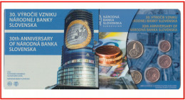 Eslovaquia 2023 Cartera Of Monedas € Euro Set 30 Av. Národná Banka - Altri & Non Classificati