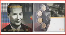 Eslovaquia 2021 Cartera Of Monedas € Euro Set  Alexander Dubcek - Altri & Non Classificati