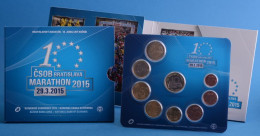 Monedas Euros Eslovaquia Cartera 2015  2º Emisión Marathon - Altri & Non Classificati