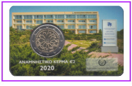 Chipre 2020 Cartera Oficial Coin Card Moneda 2 € Conm Neurología  Genética - Sonstige & Ohne Zuordnung