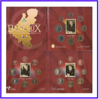 Benelux 2004 Cartera € Euro Euroset Av. Del Benelux - Other & Unclassified