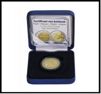 Bélgica 2023 Cartera Oficial Estuche Moneda 2 € Conm Art Noveau - Otros & Sin Clasificación