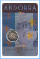 Andorra 2015 Cartera Oficial Coin Card Moneda  2 € Conmemorativa Av Acuerdo UE - Altri & Non Classificati