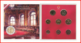 Austria 2005 Cartera Oficial Monedas € Euros - Altri & Non Classificati