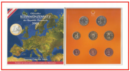 Austria 2008 Cartera Oficial Monedas € Euros - Andere & Zonder Classificatie