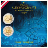 Austria 2007 Cartera Oficial Monedas € Euros - Other & Unclassified