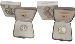 Vaticano 2020 Estuche Of Monedas 5€ + 10 € Euros Plata Proof - Altri & Non Classificati