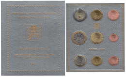 Vaticano 2020 Cartera Oficial Monedas € Euros Emisión Especial + 5 Euros Bimet - Altri & Non Classificati