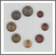 Eslovaquia 2014 Emisión Monedas Sistema Monetario Euro € Tira - Altri & Non Classificati