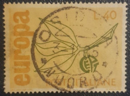 Italy 40L Used Postmark SON Stamp 1965 Osidda Cancel - 1961-70: Oblitérés