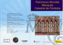 España Spain 2010 Cartera Oficial Moneda  2€ Patrimonio Mezquita De Córdoba +  - Espagne