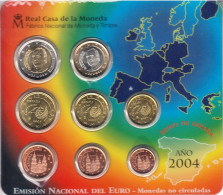 España Spain 2004 Cartera Oficial Euros € FNMT - España