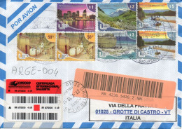 Philatelic Envelope With Stamps Sent From ARGENTINA To ITALY - Storia Postale