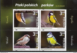 2022 Polen Mi. 5364-7**MNH    Vögel In Polnischen Parks - Ungebraucht