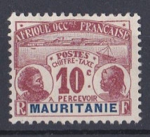 Mauritanie  Taxe  1906  Y&T  N ° 10  Neuf  Sans Gomme - Ungebraucht