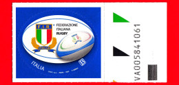 Nuovo - MNH - ITALIA - 2024 - Federazione Italiana Rugby - Logo - B - Alfanumerico - 2021-...: Mint/hinged