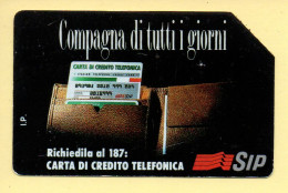 Télécarte : Italie : SIP / Magnétique - Public Advertising