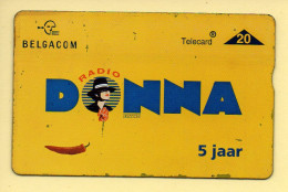Télécarte : Belgique : BELGACOM /  RADIO DONNA - Senza Chip