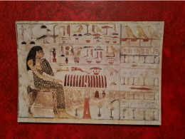 Carte  MUSEE DU LOUVRE DEPARTEMENT DES ANTIQUITES EGYPTIENNES LA PRINCESSE NEFERTIABET - Musei