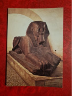 Carte  MUSEE DU LOUVRE DEPARTEMENT DES ANTIQUITES EGYPTIENNES GRAND SPHINX AMENEMHAT II - Musei
