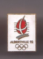 Pin's Jeux Olympiques Alberville 92 Ski Réf 1188 - Juegos Olímpicos