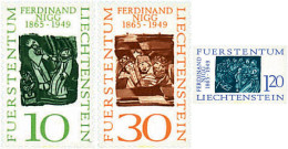 79100 MNH LIECHTENSTEIN 1965 NAVIDAD. CENTENARIO DEL NACIMIENTO DEL ARTISTA F. NIGG - Neufs