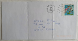 Lettre Timbre Sur Lettre THIRIET 1995 (1) COULEUR CLAIRE - Ansichtskarten