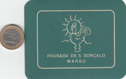 ETIQUETA - STICKER - LUGGAGE LABEL PORTUGAL HOTEL POUSADA DE S. GONÇALO EN MARAO - Hotelaufkleber