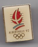 Pin's  Alberville 92 Jeux Olympiques Réf 2542 - Jeux Olympiques
