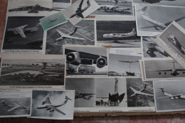 Lot De 227g D'anciennes Coupures De Presse De L'aéronef Américain Lockheed C-141 "Starlifter" - Aviazione